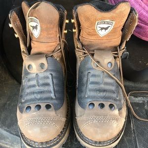 Irish Setter metatarsal steel toes boots!